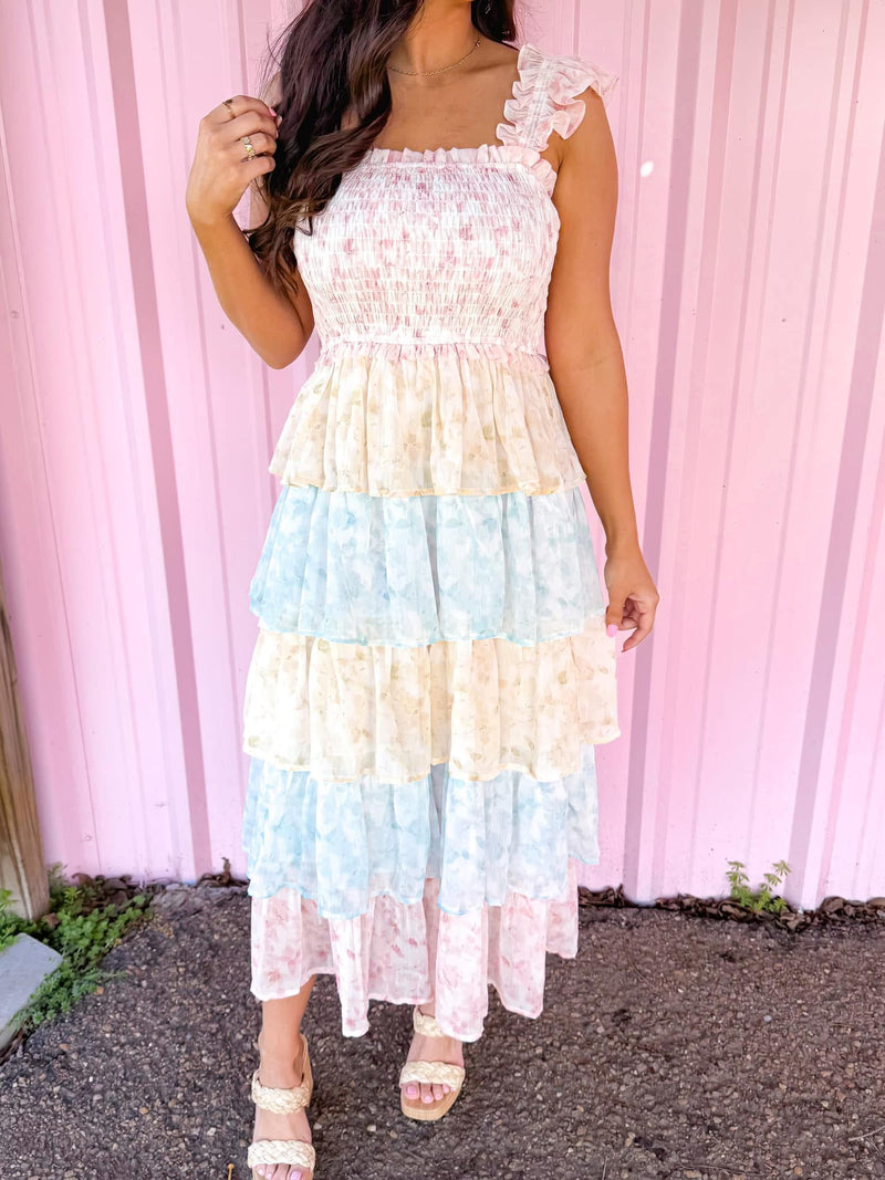 Steph Multi Tiered Maxi