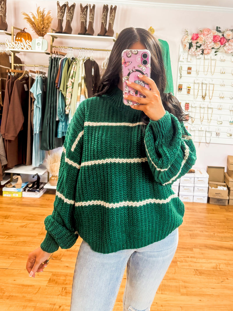 Jessica Stripe Sweater