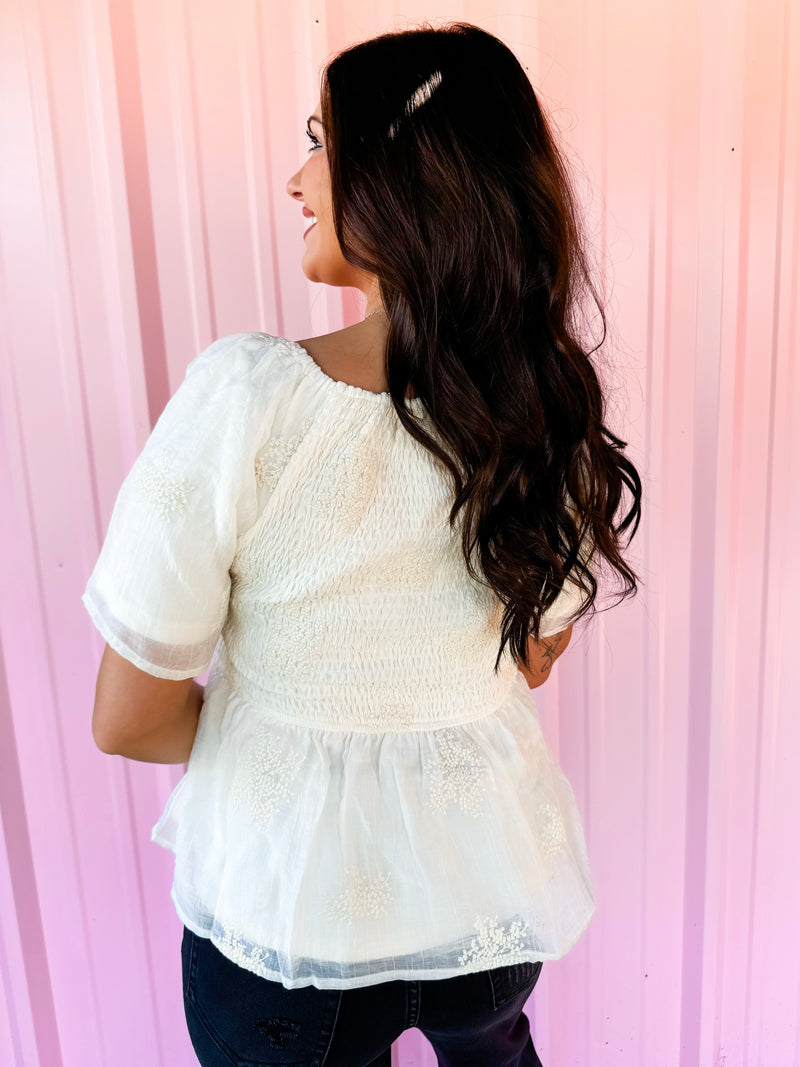 Beck Floral Top
