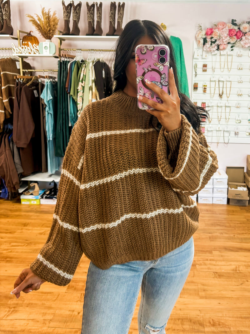 Jessica Stripe Sweater