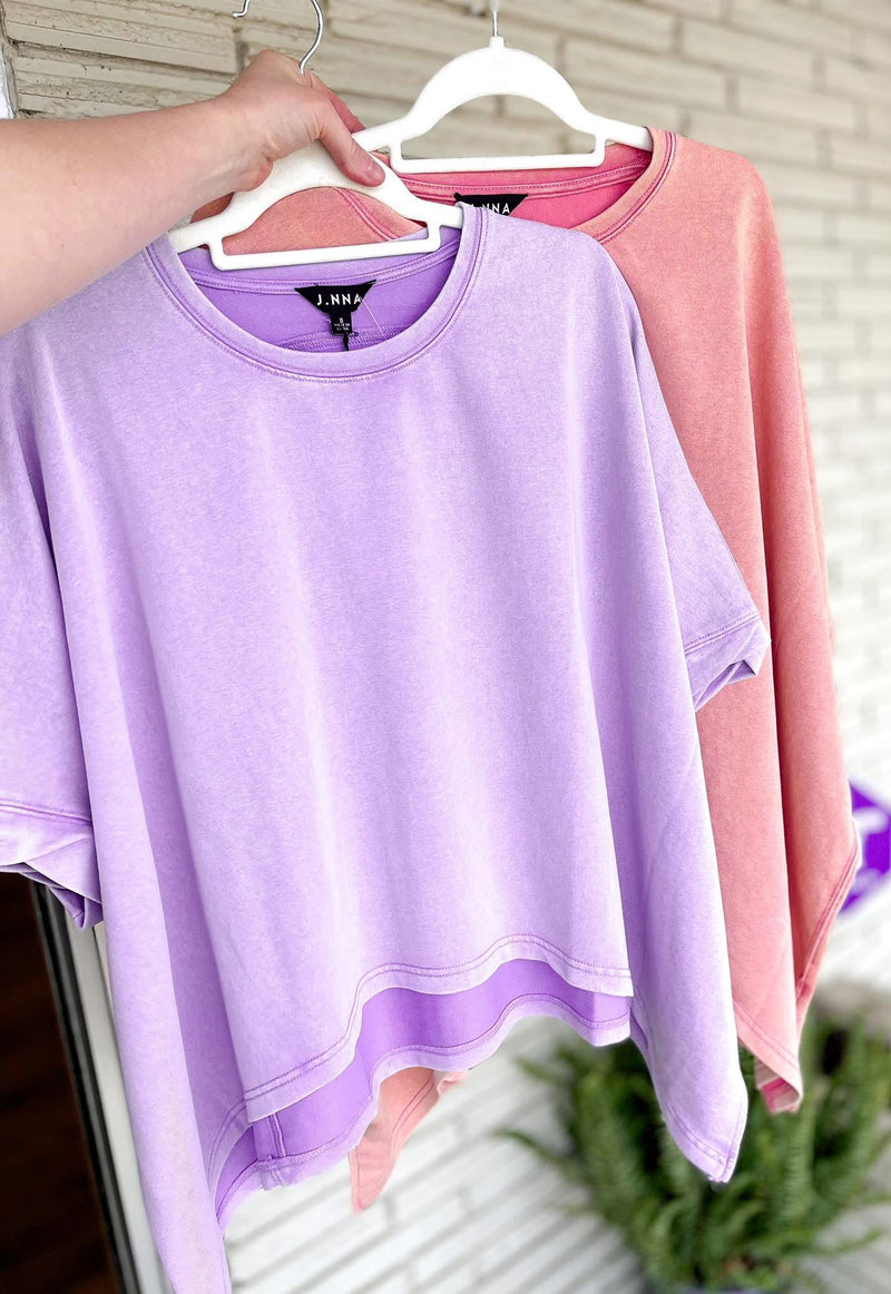 Gabby Top In Lavender