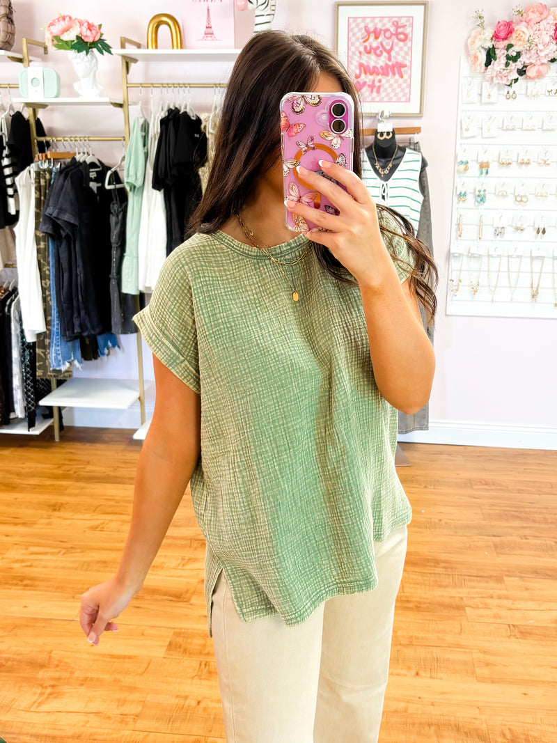 Tiff Short Sleeve Top