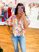 Indy Floral Blouse