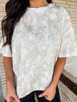 White Camo Top