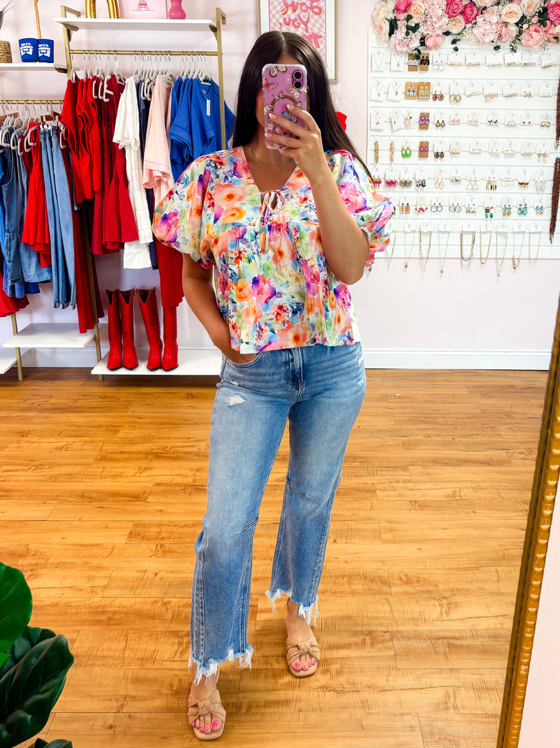 Indy Floral Blouse