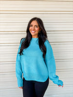Darla Blue Sweater