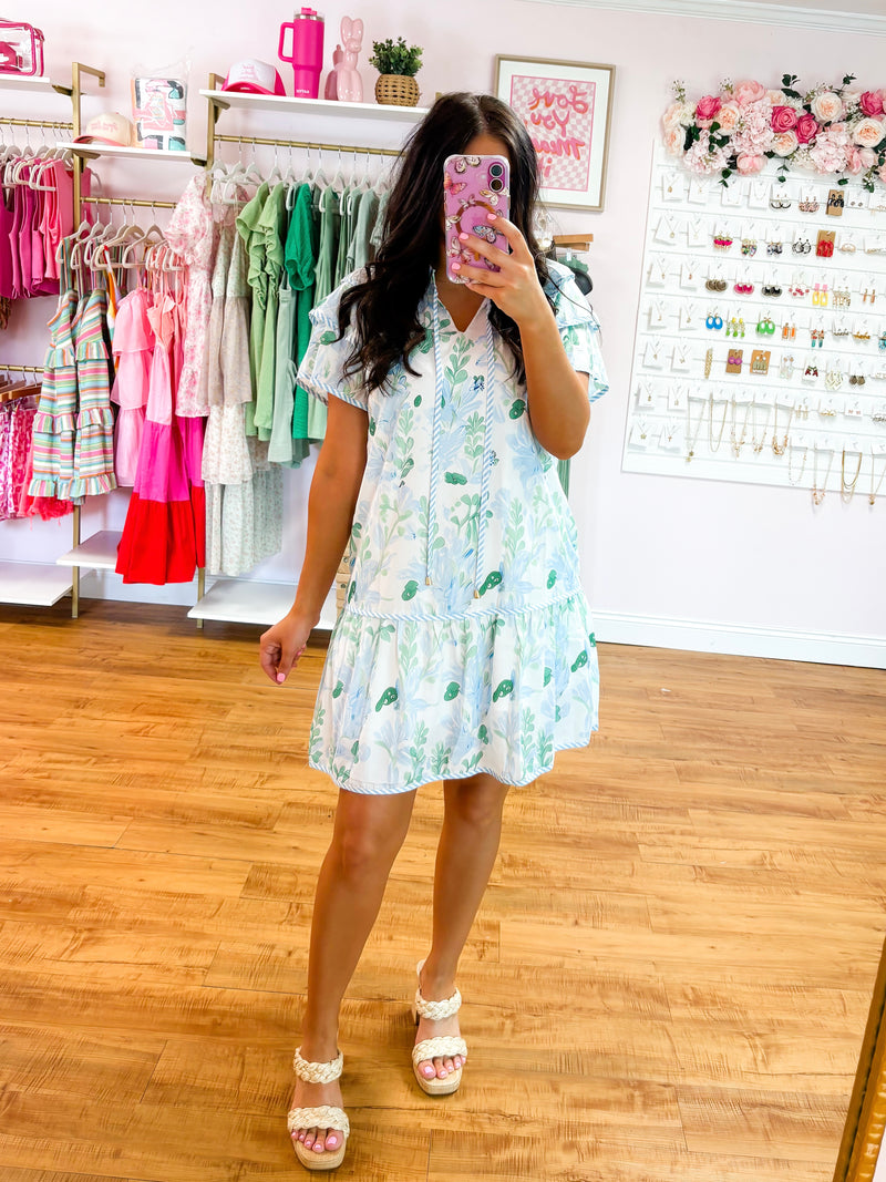Allie Dress In Blue