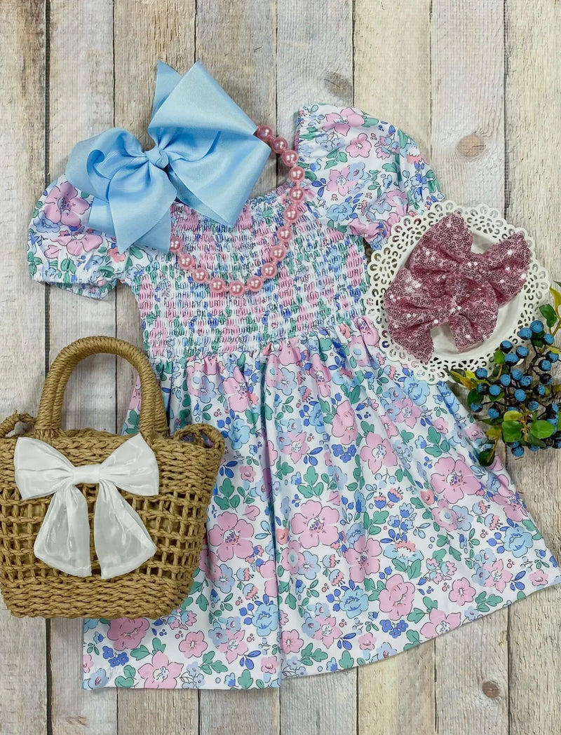Pink & Lilac Dress