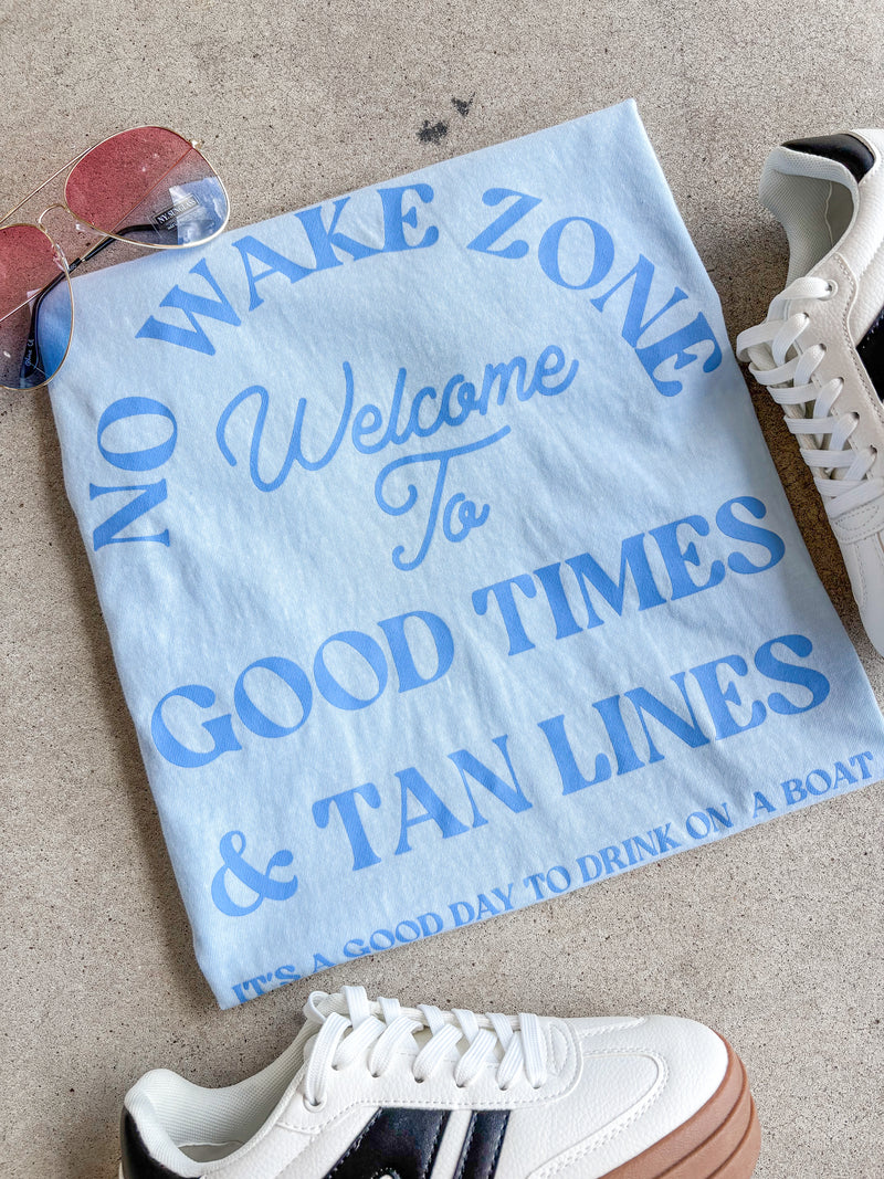 No Wake Zone Tee