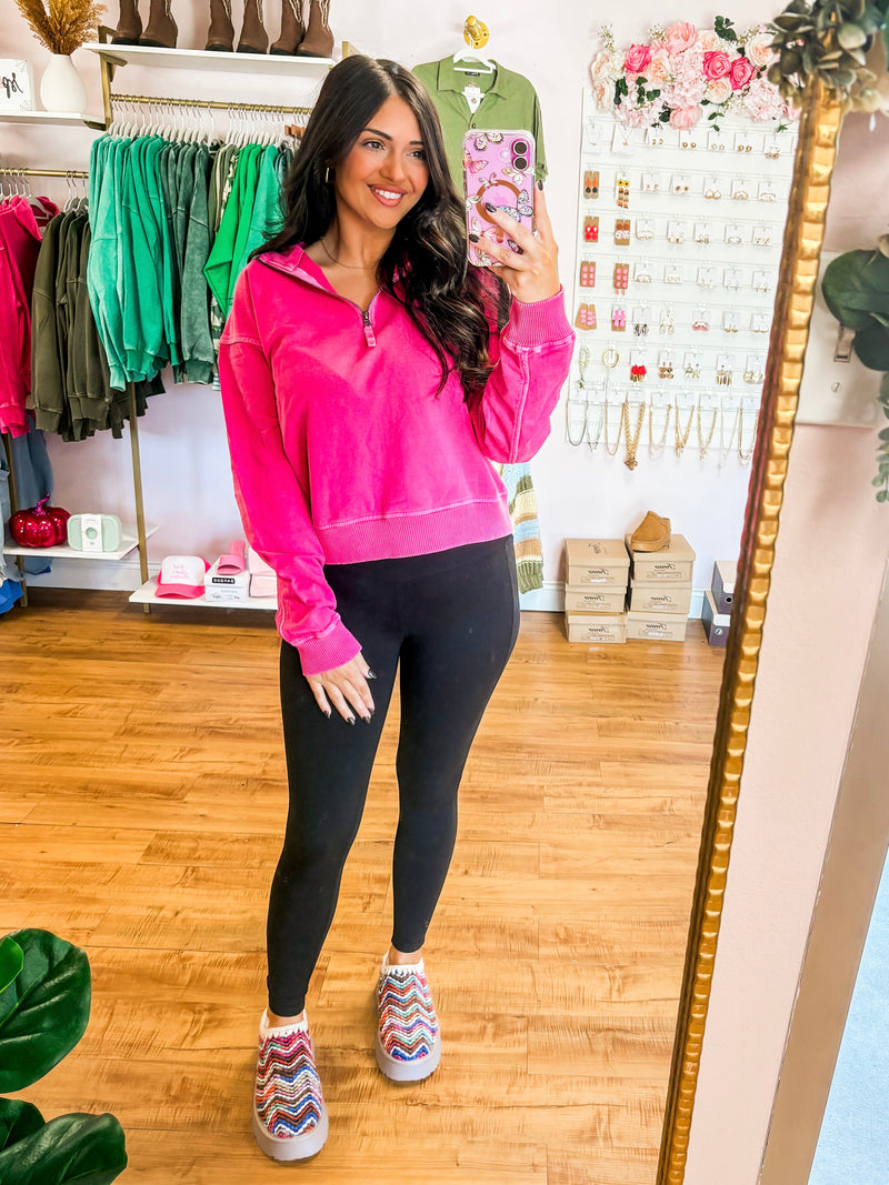 Jimmy Half Zip Pullover