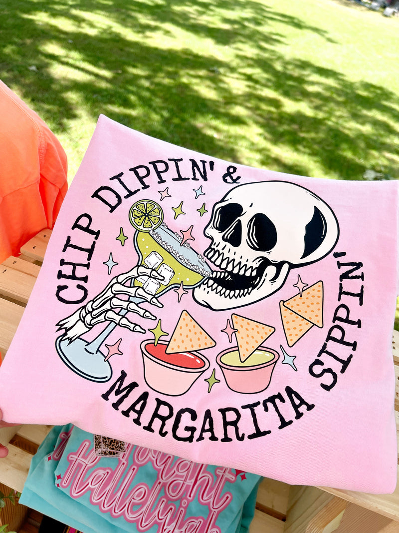 Chip Dippin Marg Sippin Tee