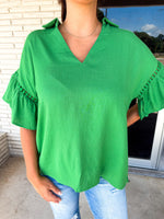 Beatrix Ruffle Blouse
