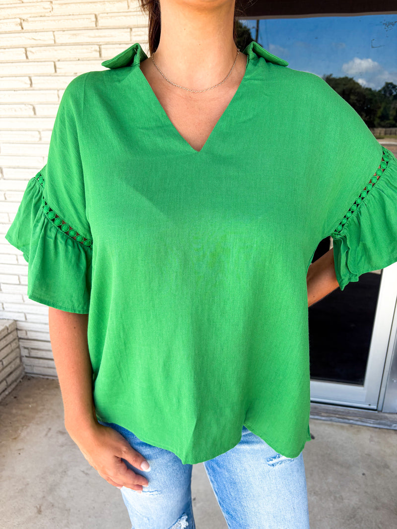 Beatrix Ruffle Blouse
