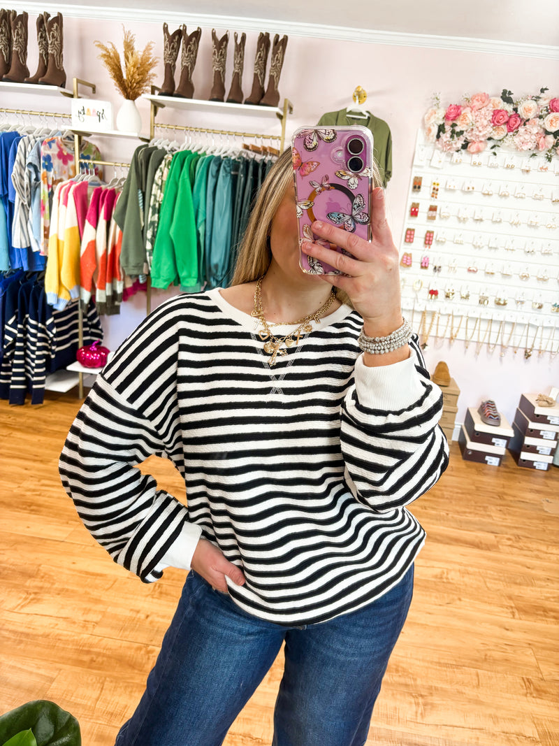 Stella Stripe Sweater