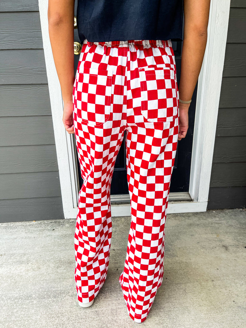 Demi Checkered Pants