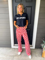Demi Checkered Pants