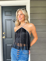 Delta Fringe Top