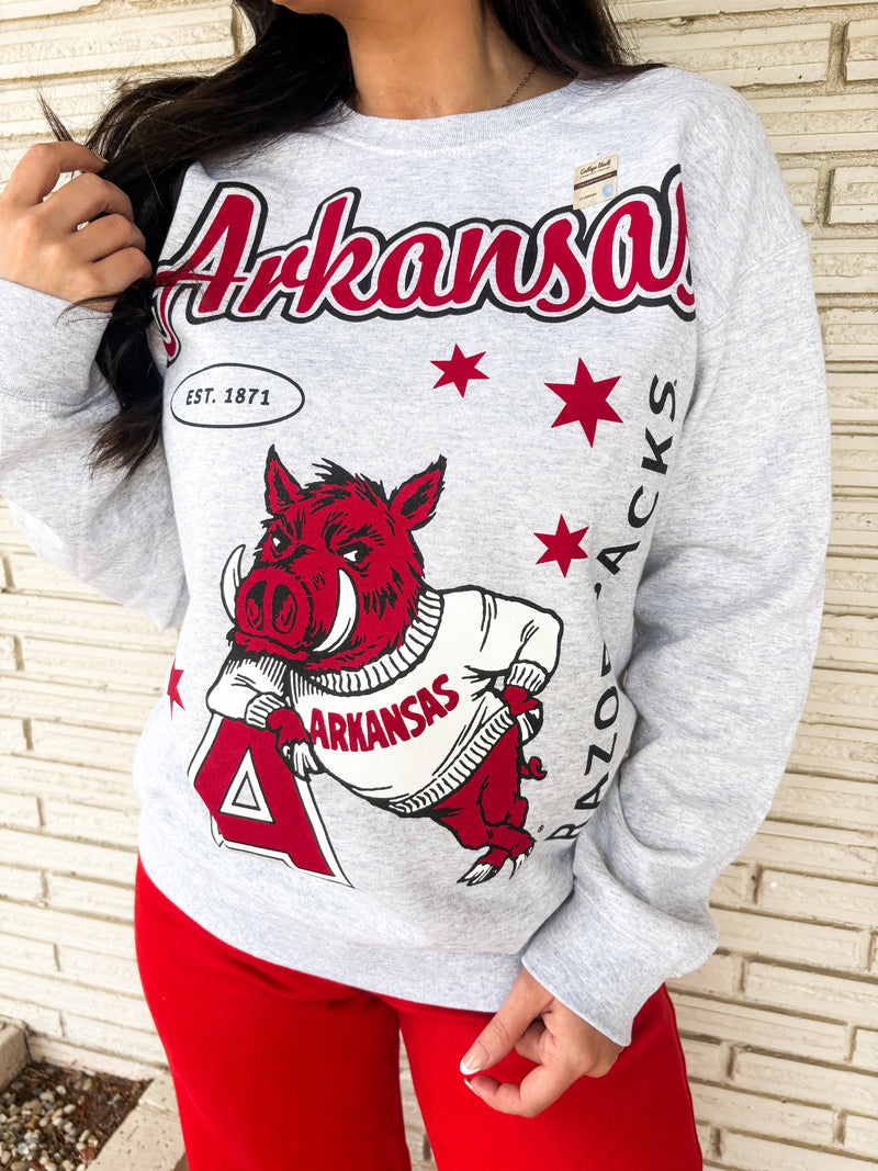 Arkansas Star Sweatshirt