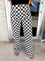 Demi Checkered Pants