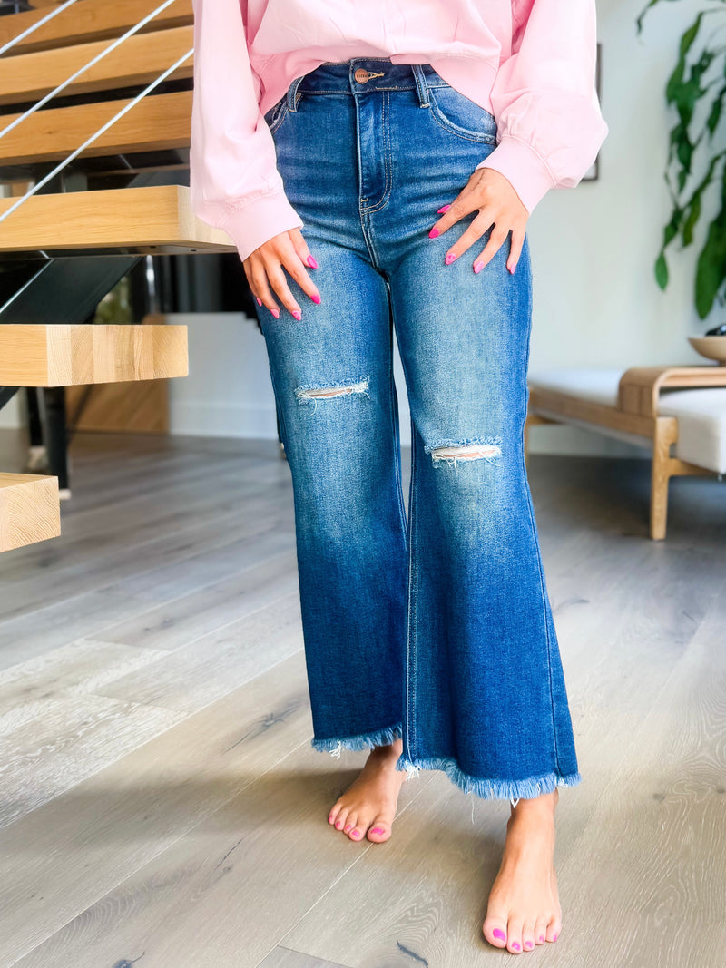Ella Frayed Jeans