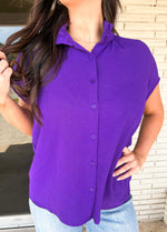 Becky Purple Blouse