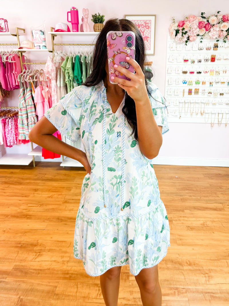 Allie Dress In Blue