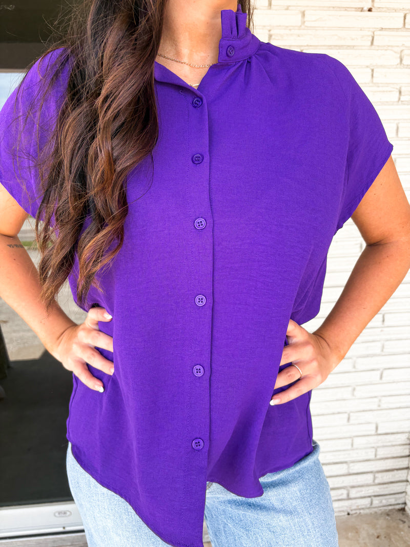 Becky Purple Blouse
