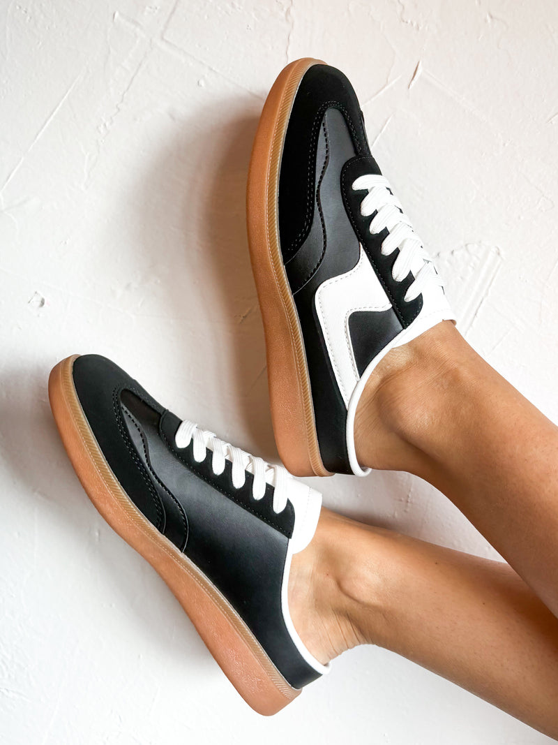 Berk Black Sneaker Slip On